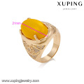 14743xuping jewelry elegant temperament 18k gold color finger ring